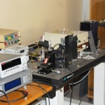 Set-up ottico per misure di fotocorrente