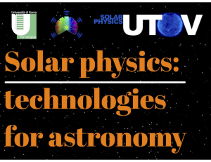 Stage Estivo 2016 - Fisica Solare - Copertina