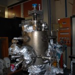 Camera ultra alto vuoto per studio di materiali inorganici