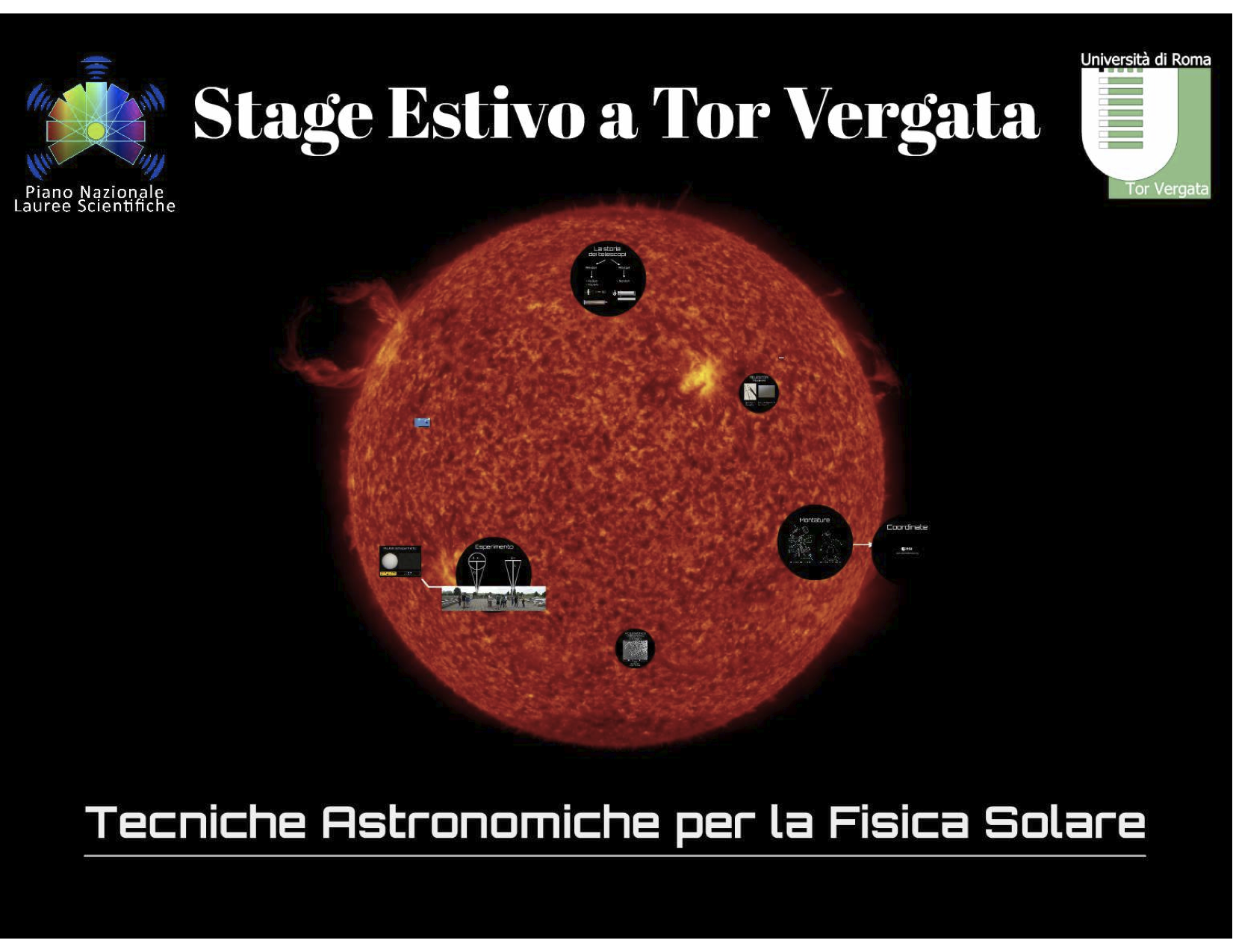 Stage Estivo 2016 - Fisica Solare - Copertina